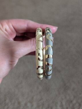 Two Fashion Hinge Bracelet